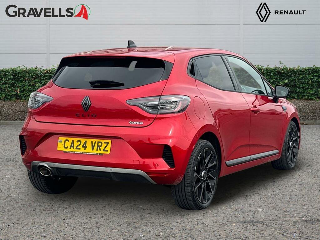 Renault Clio 1.0 Tce Esprit Alpine Hatchback CA24VRZ Red #3