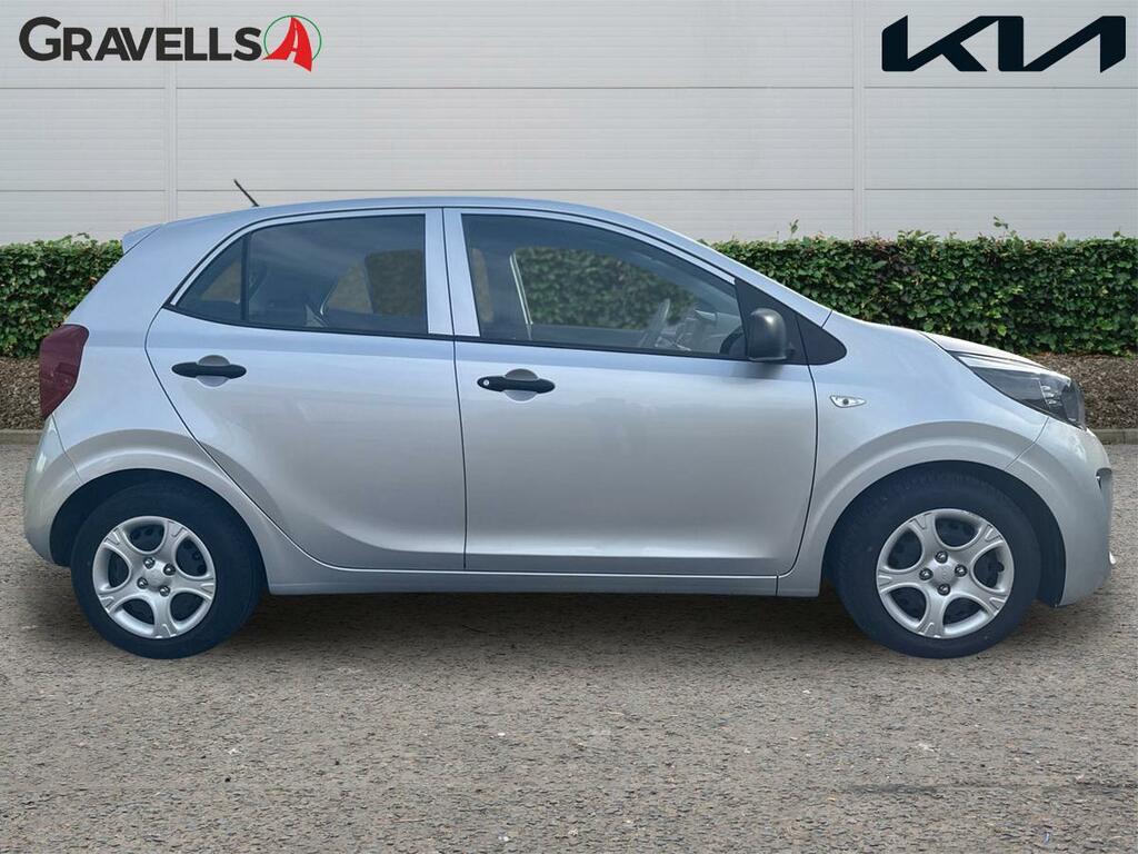 Kia Picanto 1.0 1 4 Seats 66 CF73ZKD Silver #2