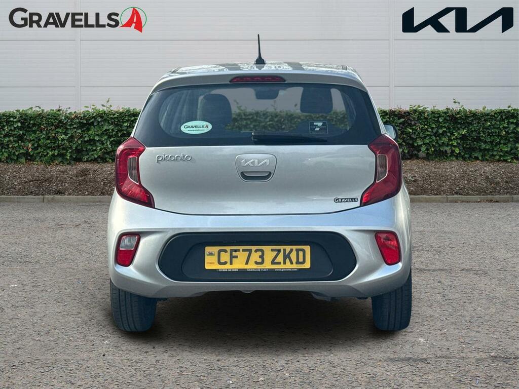 Kia Picanto 1.0 1 4 Seats 66 CF73ZKD Silver #4