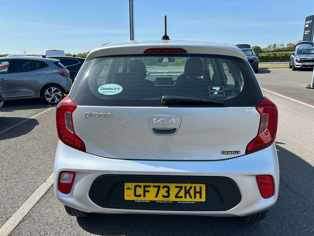 Kia Picanto 1.0 1 4 Seats 66 CF73ZKH Silver #4