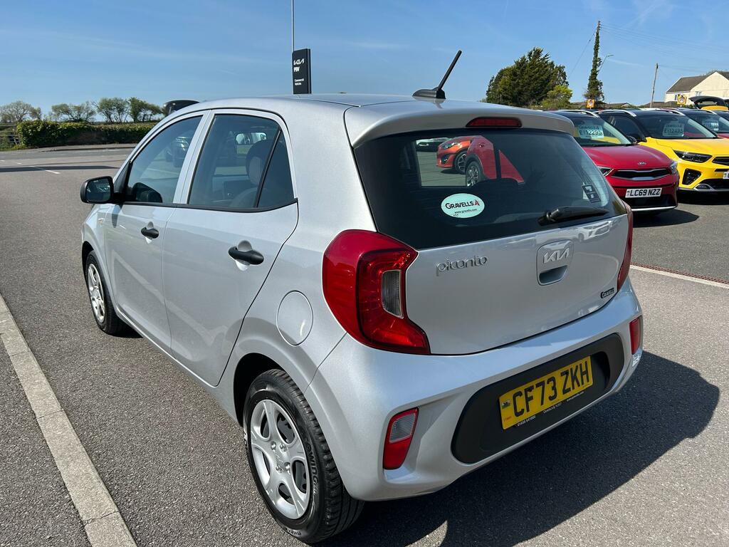Kia Picanto 1.0 1 4 Seats 66 CF73ZKH Silver #5
