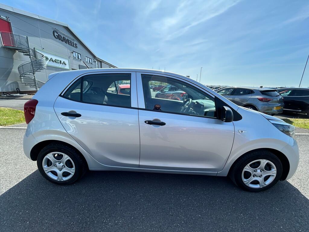 Kia Picanto 1.0 1 4 Seats 66 CF73ZKH Silver #2