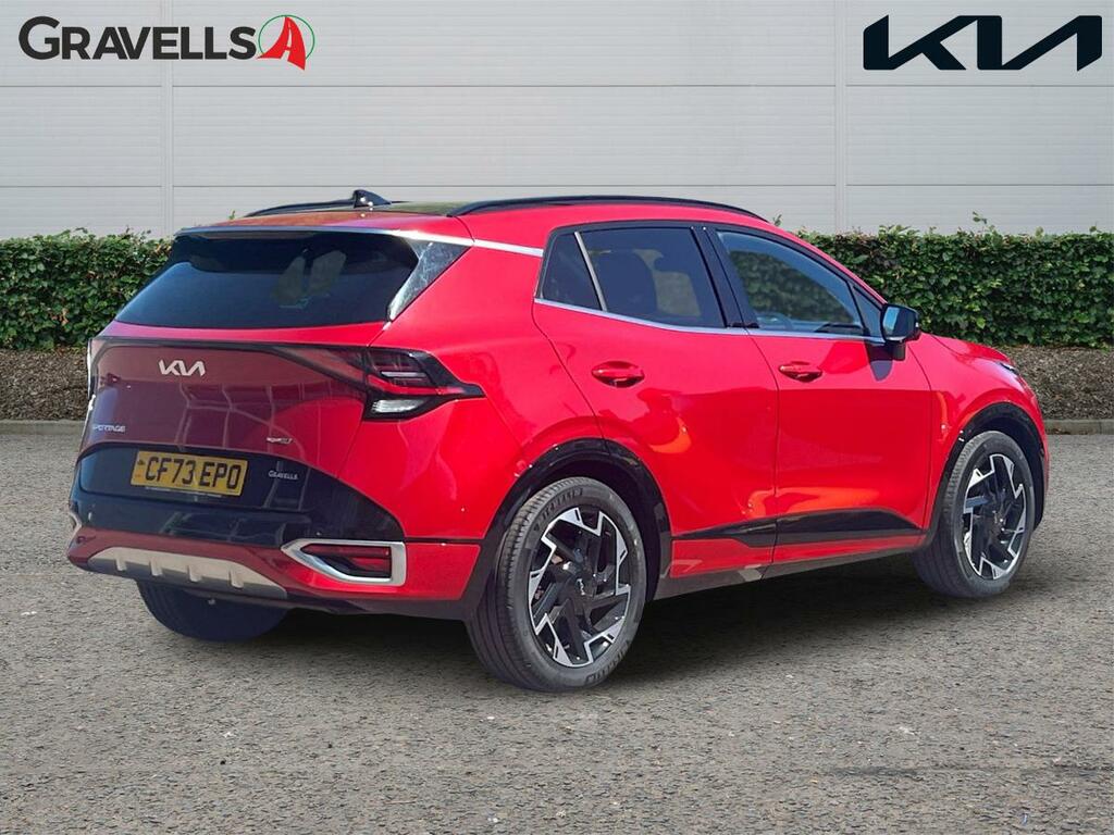 Kia Sportage 1.6T Gdi 48V Isg Gt-line S Dct A CF73EPO Red #3