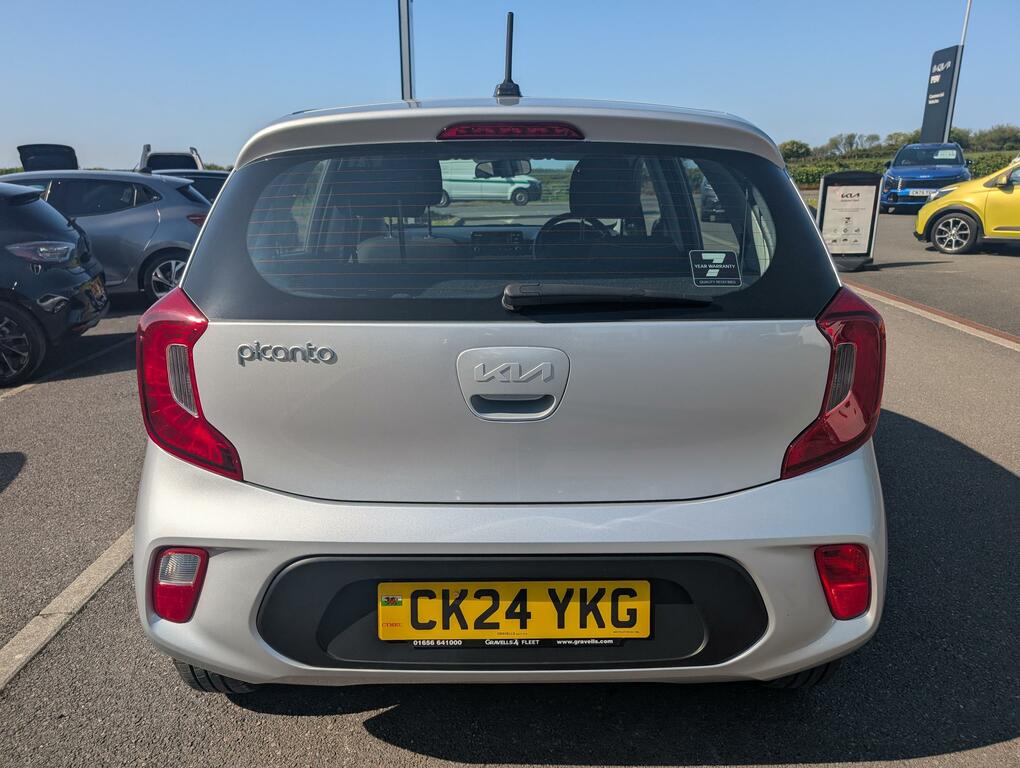 Kia Picanto 1.0 1 4 Seats 66 CK24YKG Silver #4