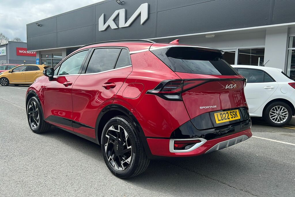 Kia Sportage 1.6T Gdi Isg Gt-line 148 LD22SSK Red #3