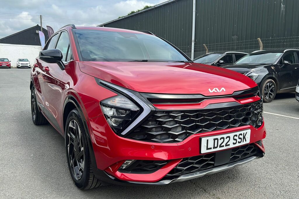 Kia Sportage 1.6T Gdi Isg Gt-line 148 Red