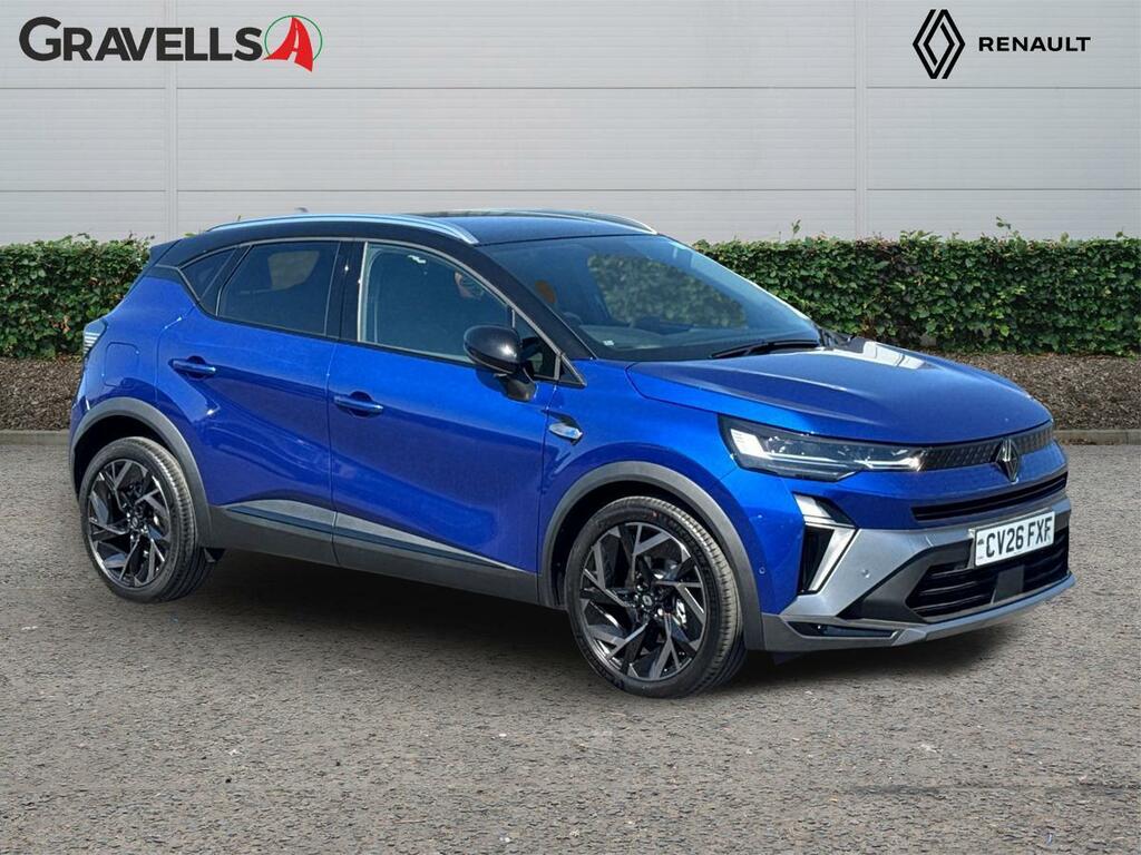 Renault Captur 1.8 E-tech Esprit Alpine Suv Hybrid Aut Blue