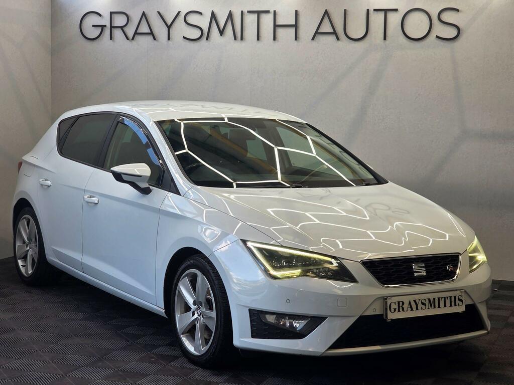 Seat Leon 2.0 Tdi Cr Fr Euro 5 Ss White