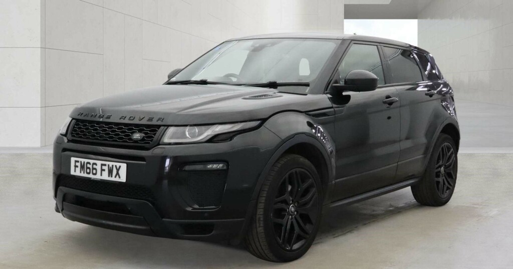 Land Rover Range Rover Evoque Hse Dynamic Td4 4Wd FM66FWX Black #2