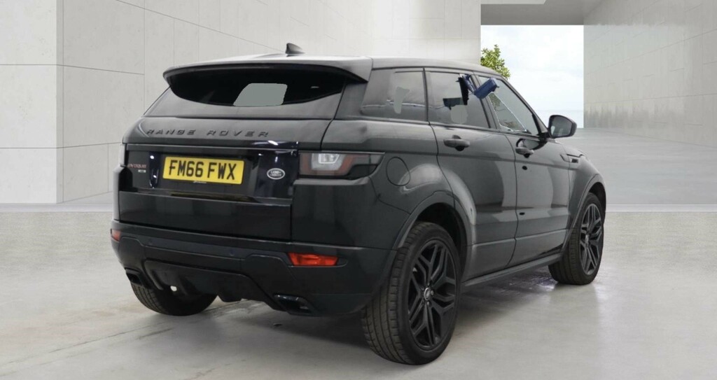 Land Rover Range Rover Evoque Hse Dynamic Td4 4Wd FM66FWX Black #5