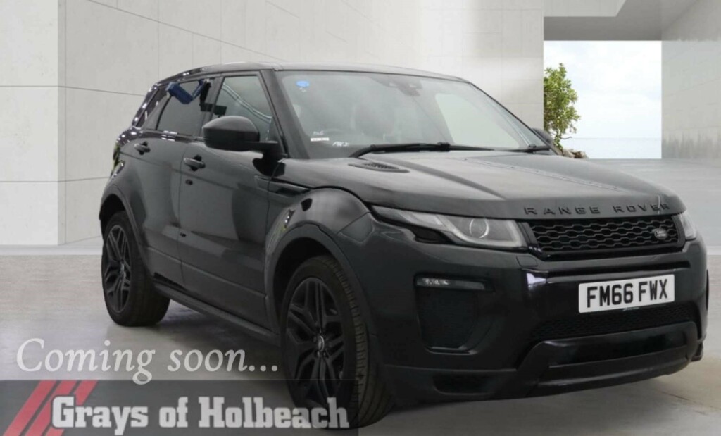 Land Rover Range Rover Evoque Hse Dynamic Td4 4Wd Black