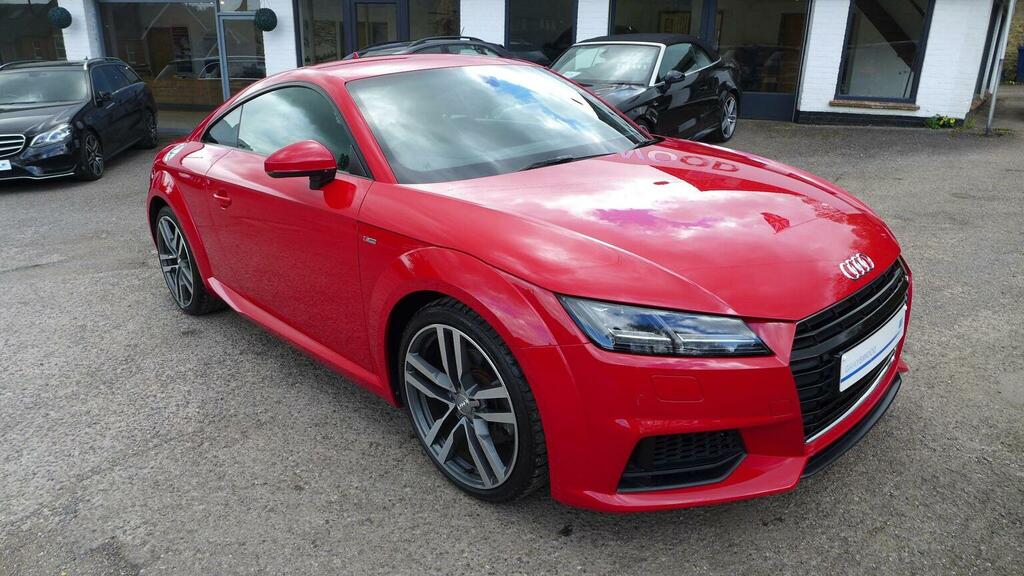 Audi TT 1.8 Tfsi S Line Euro 6 Ss HD16KUR Red #3