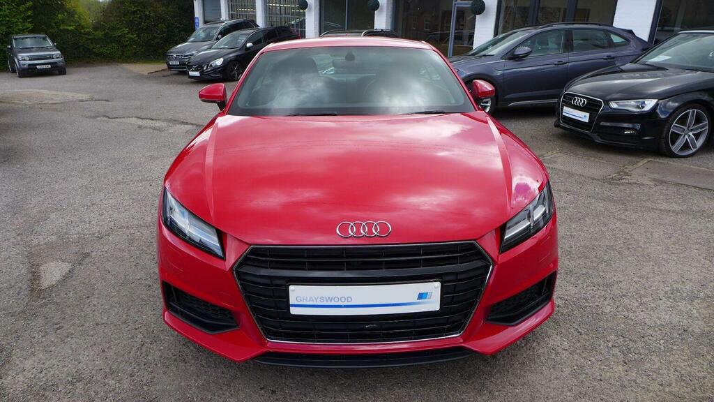 Audi TT 1.8 Tfsi S Line Euro 6 Ss HD16KUR Red #2