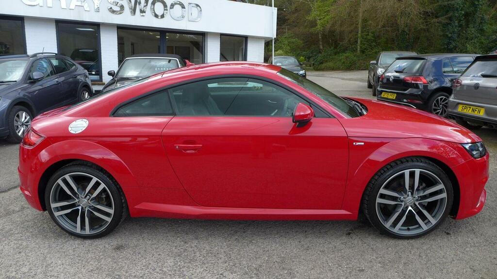 Audi TT 1.8 Tfsi S Line Euro 6 Ss HD16KUR Red #4