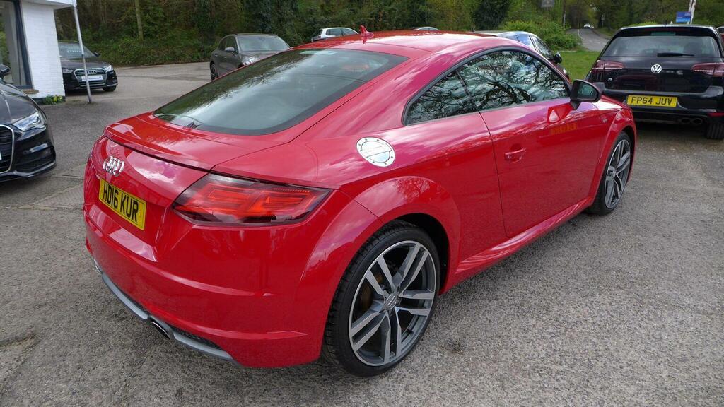 Audi TT 1.8 Tfsi S Line Euro 6 Ss HD16KUR Red #5