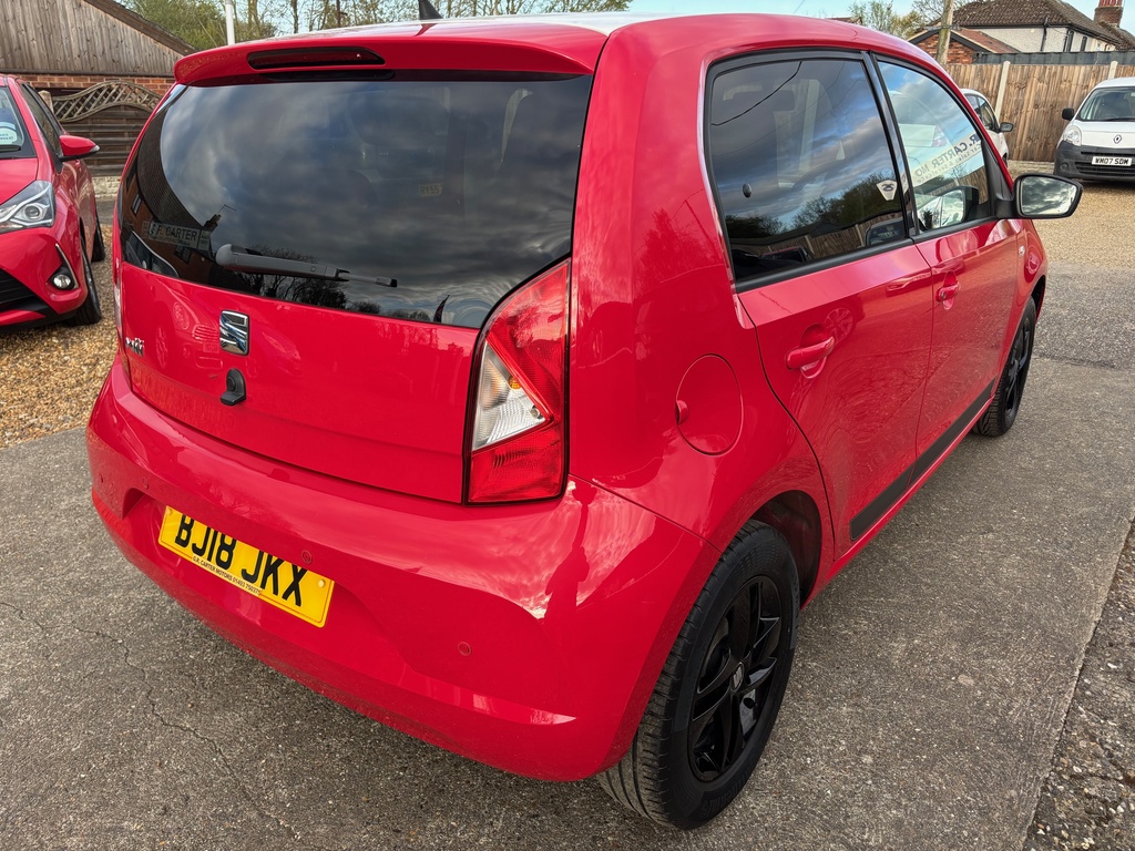 Seat MII 1.0 12V Design Mii Euro 6 BJ18JKX Red #5