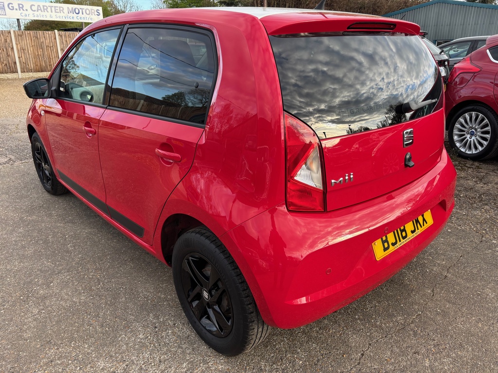 Seat MII 1.0 12V Design Mii Euro 6 BJ18JKX Red #4