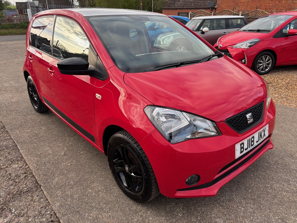 Seat MII 1.0 12V Design Mii Euro 6 Red