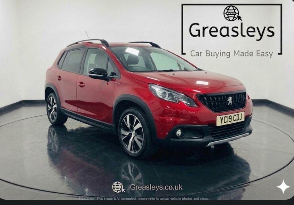 Peugeot 2008 1.2 Puretech Gpf Gt Line Euro 6 Ss Red