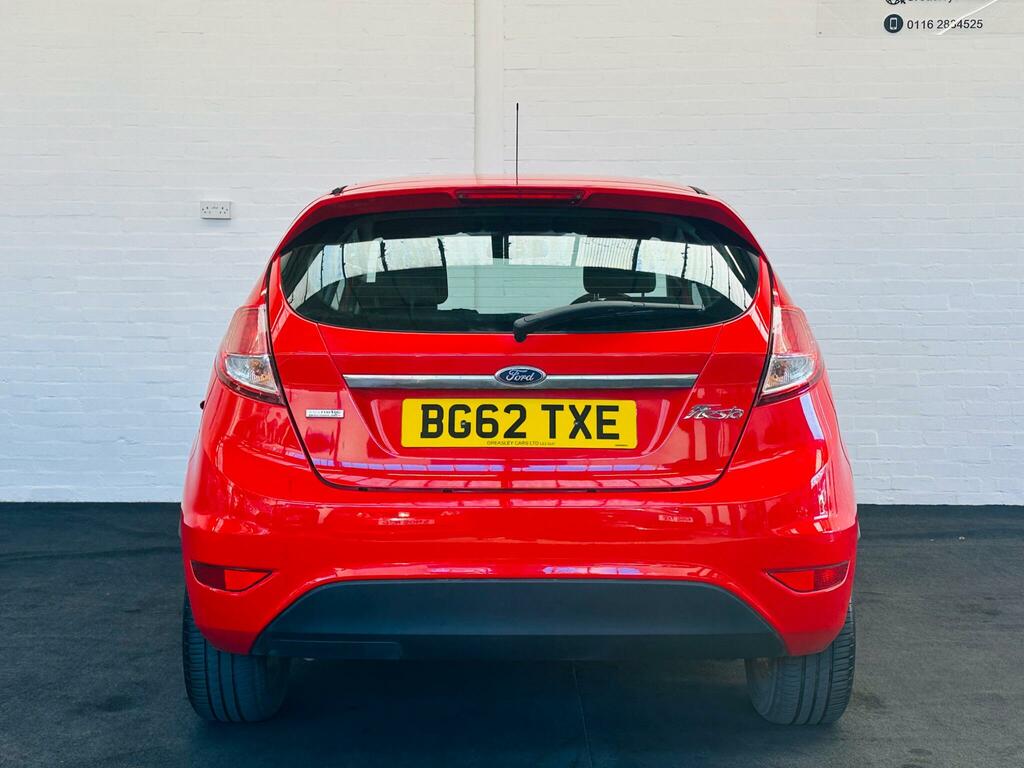 Ford Fiesta 1.0 Zetec Euro 5 Ss BG62TXE Red #6