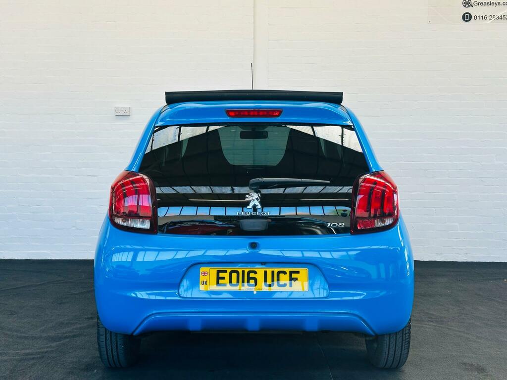 Peugeot 108 1.2 Puretech Allure Top Euro 6 EO16UCF Blue #6