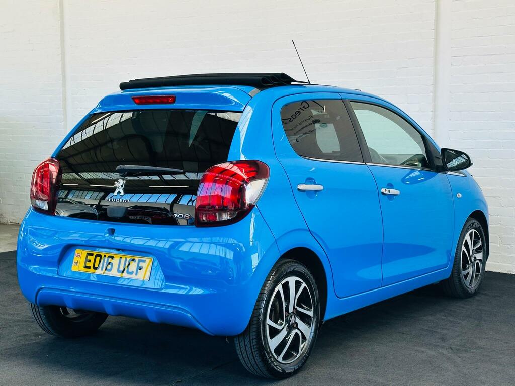 Peugeot 108 1.2 Puretech Allure Top Euro 6 EO16UCF Blue #5