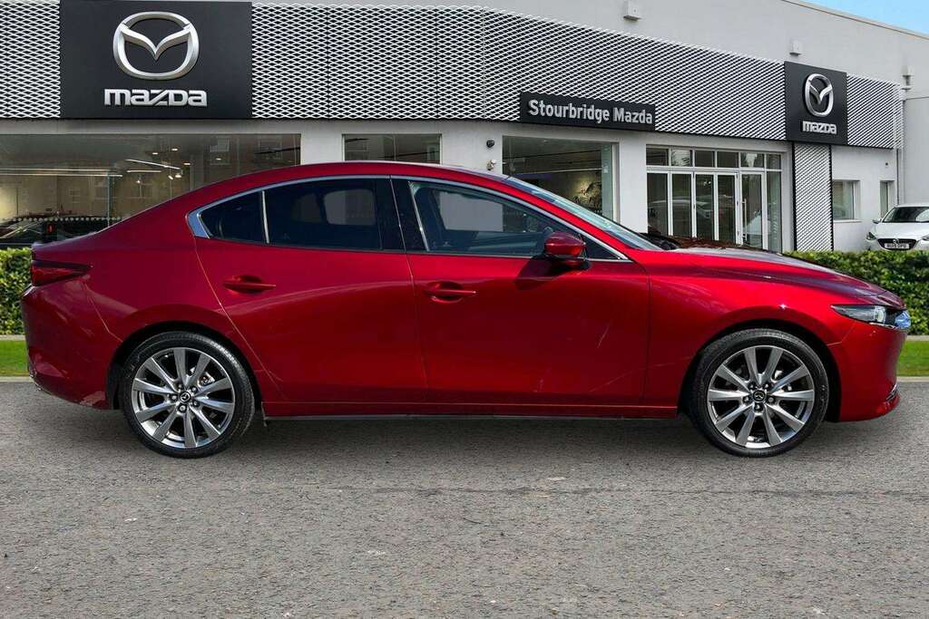 Mazda 3 2.0 E-skyactiv-x Mhev Takumi Saloon Man MX73WLG Red #4