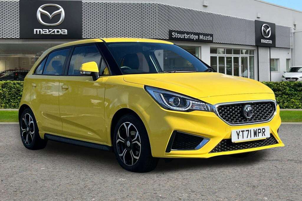 MG MG3 Exclusive Nav Vti-tech Yellow