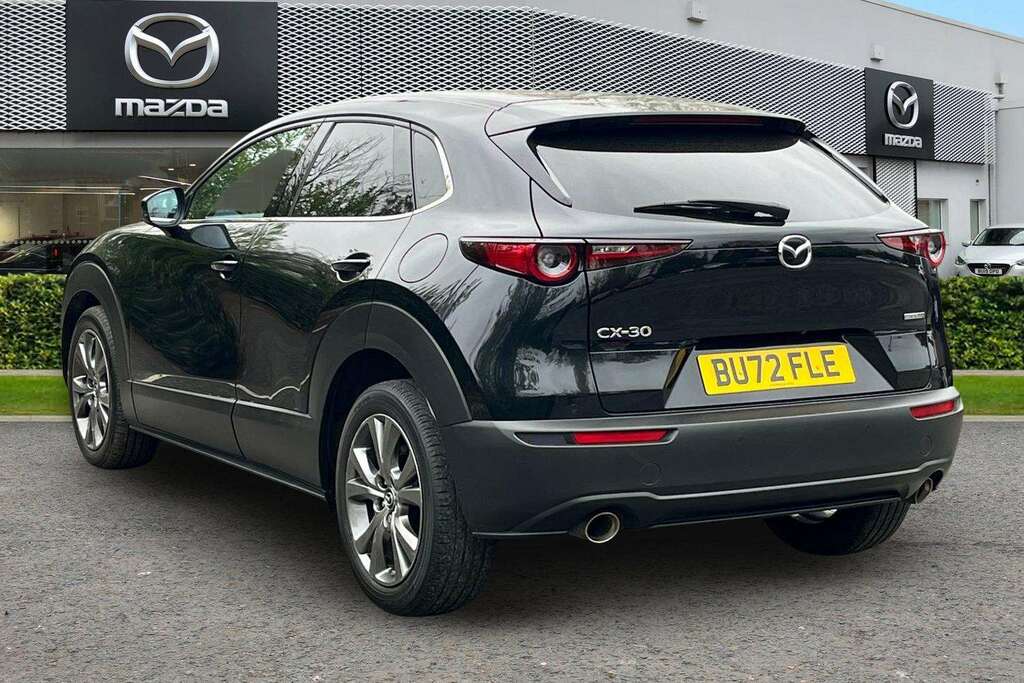 Mazda CX-30 2.0 186Ps 2Wd Sport Lux Dark Grey Cloth BU72FLE Black #2