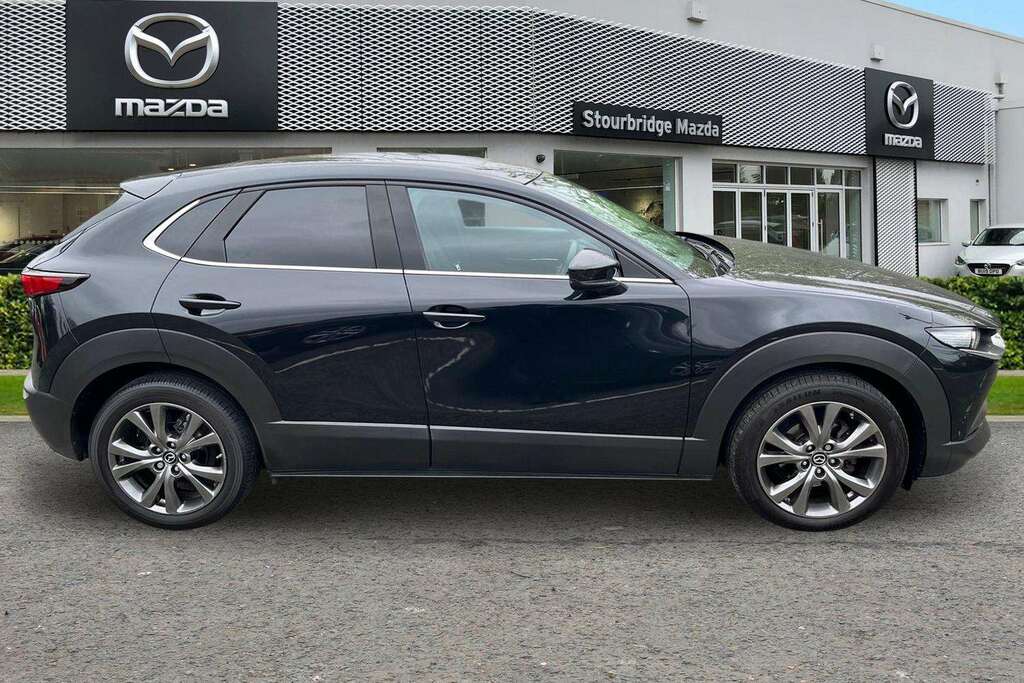Mazda CX-30 2.0 186Ps 2Wd Sport Lux Dark Grey Cloth BU72FLE Black #4