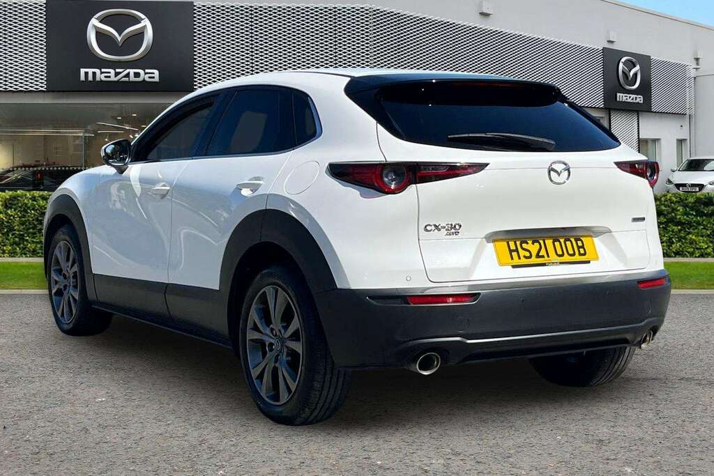 Mazda CX-30 Gt Sport Tech Mhev HS21OOB White #2