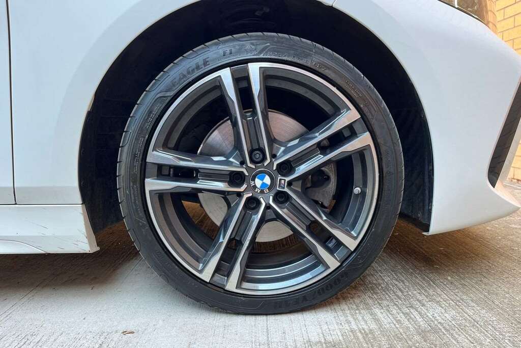 BMW 1 Series M Sport AJ73SXX White #5