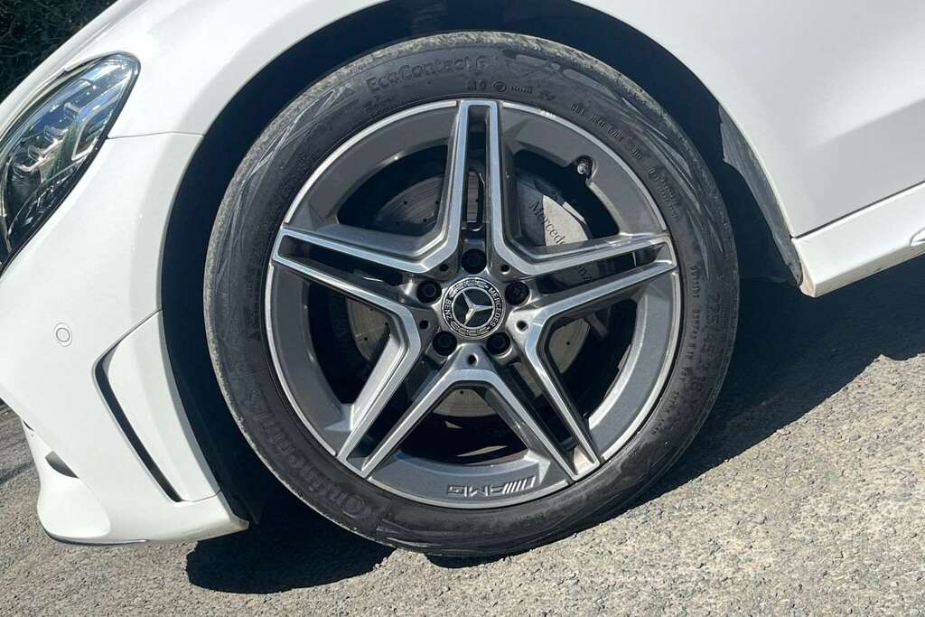 Mercedes-Benz C Class 200 Amg Line LO69TZA White #5