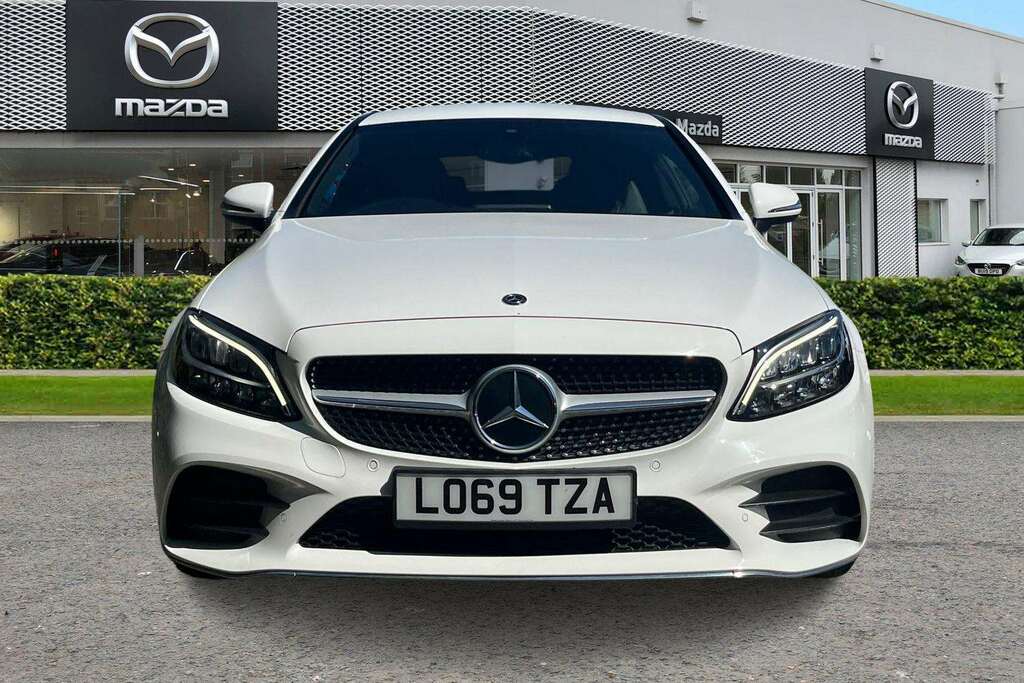 Mercedes-Benz C Class 200 Amg Line LO69TZA White #6