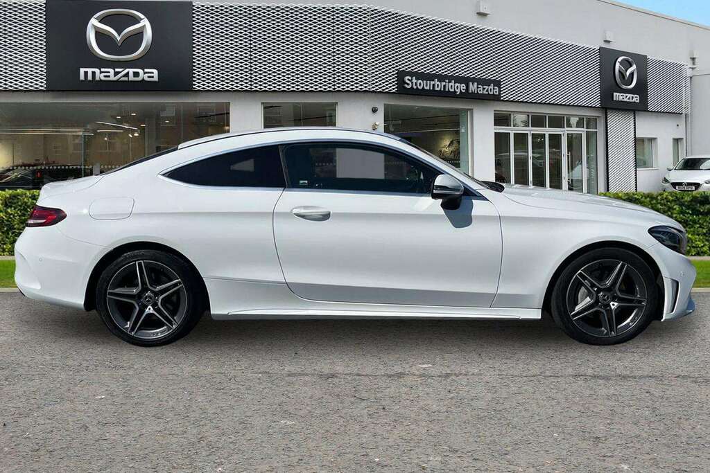 Mercedes-Benz C Class 200 Amg Line LO69TZA White #4