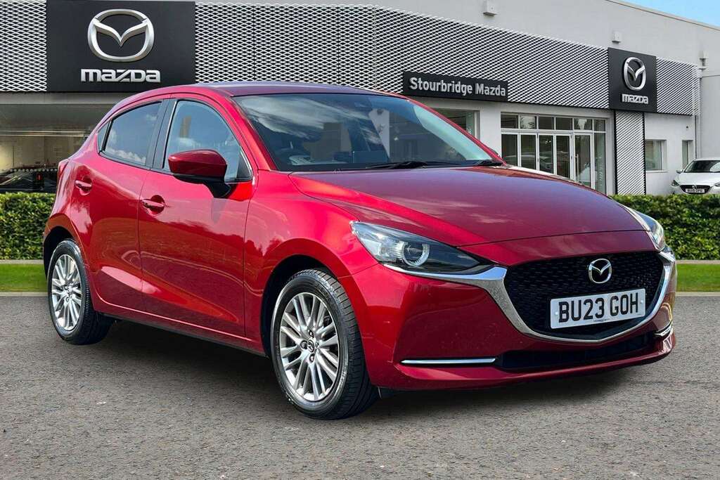 Mazda 2 1.5 90Ps Gt Sport Blue Grey Lthr Red