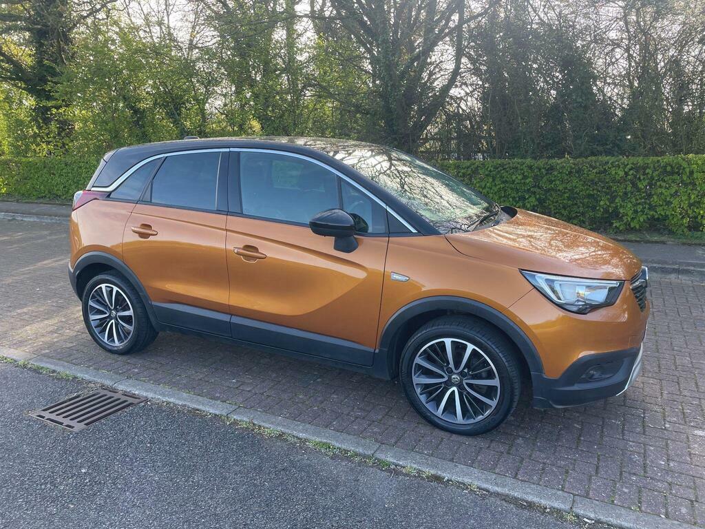 Vauxhall Crossland X 1.2 Turbo Gpf Elite Nav Euro 6 S S AU68UOR Orange #2