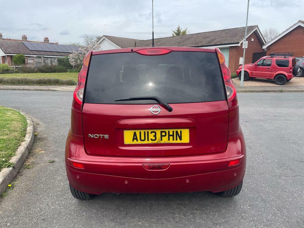 Nissan Note 1.4 16V N-tec Euro 5 AU13PHN Red #6