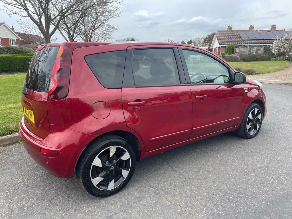 Nissan Note 1.4 16V N-tec Euro 5 AU13PHN Red #4