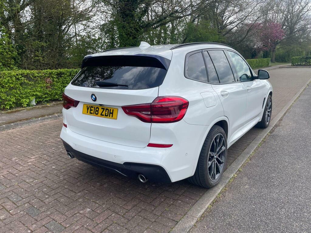 BMW X3 2.0 20D M Sport Xdrive Euro 6 S S YE18ZDH White #6