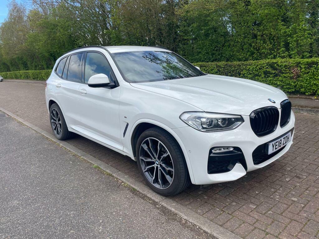 BMW X3 2.0 20D M Sport Xdrive Euro 6 S S White