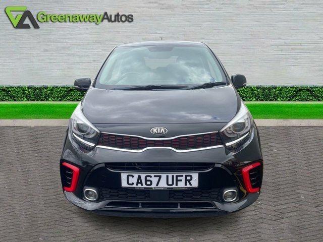 Kia Picanto Gt-line Hatchback CA67UFR Black #3
