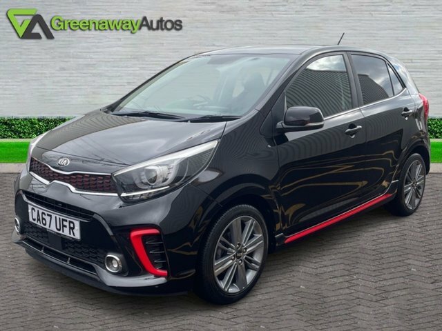 Kia Picanto Gt-line Hatchback CA67UFR Black #2