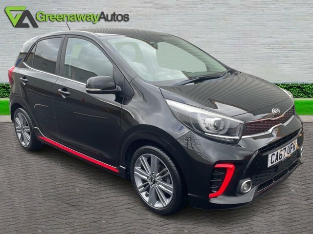 Kia Picanto Gt-line Hatchback CA67UFR Black #4