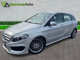 Mercedes-Benz B Class B200d Amg Line Premium Silver