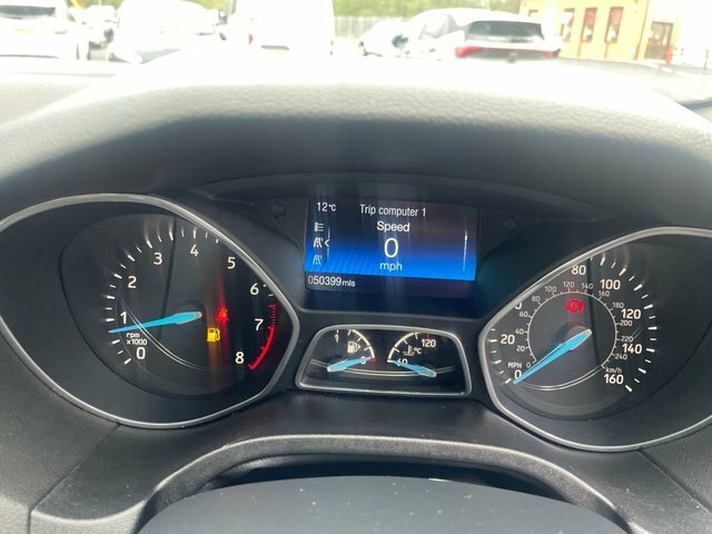 Ford Focus Ecoboost St-line Hatchback WU18WKO Black #6