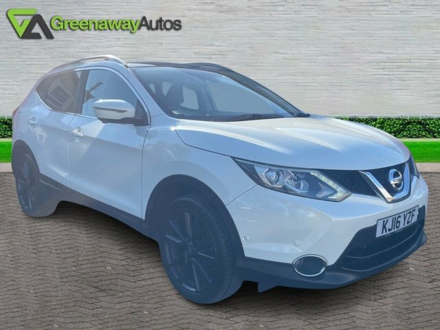 Nissan Qashqai Dci Tekna Suv KJ16YZF White #4