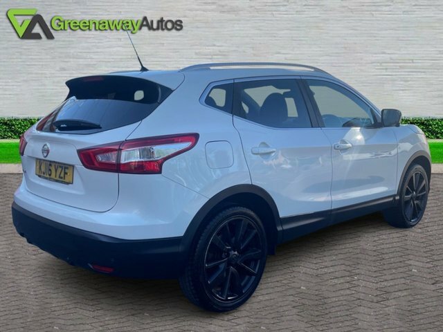 Nissan Qashqai Dci Tekna Suv KJ16YZF White #6