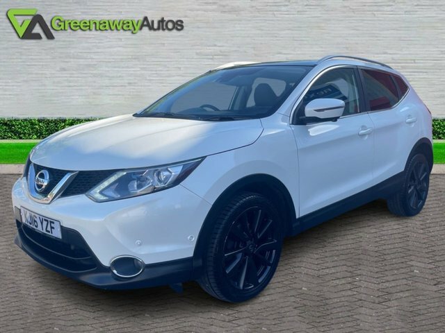 Nissan Qashqai Dci Tekna Suv KJ16YZF White #2