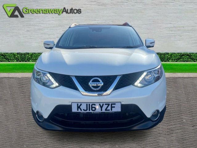 Nissan Qashqai Dci Tekna Suv KJ16YZF White #3